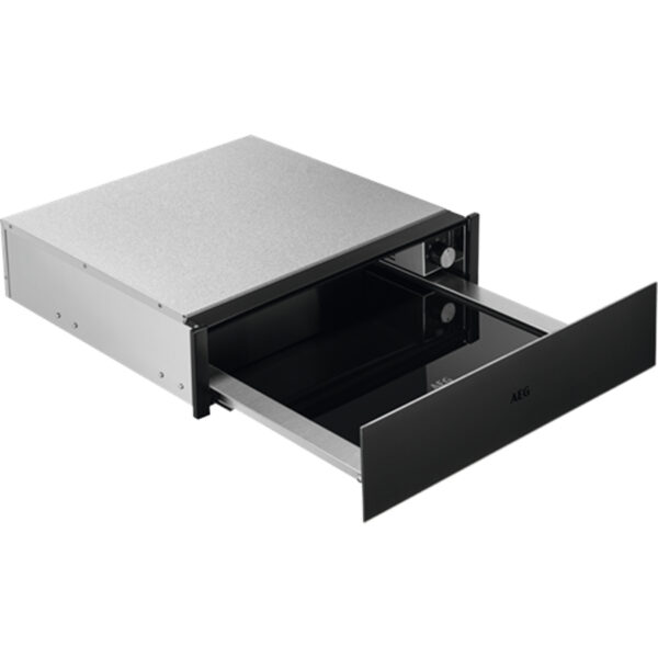 AEG KDK911424T MATT BLACK WARMING DRAWER Masons