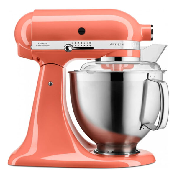 KITCHEN AID 5KSM185PSEPH 4.8LT ARTISAN MIXER CORAL