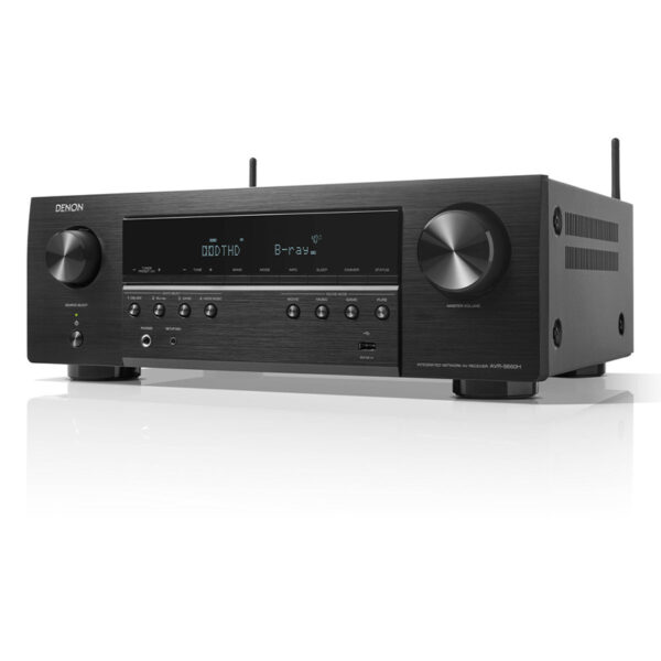 Denon AVR-S660H - 5.2ch 8K AV Receiver Voice Control and HEO