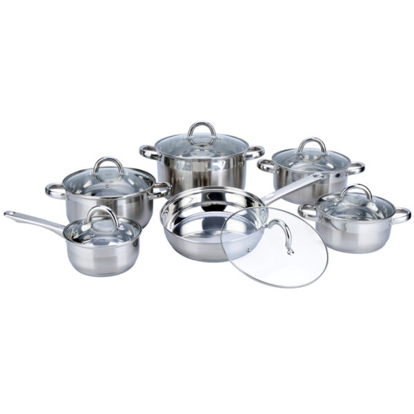 SNAPPY CHEF SSCS012 12PC SUPREME COOKWARE SET