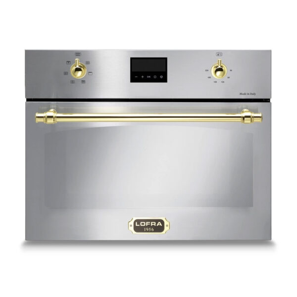 LOFRA FRMNM/6ME BUILT IN MICROWAVE S/STEEL GOLD HANDLES Masons