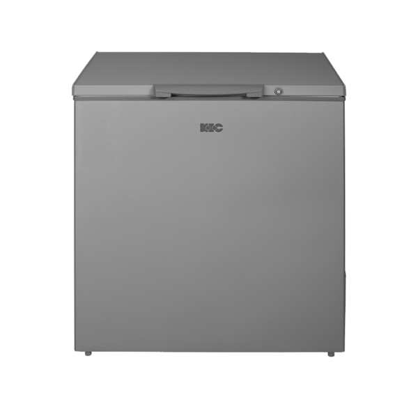 KIC KCG210ME 210LT. CHEST FREEZER METALLIC 1 BASK