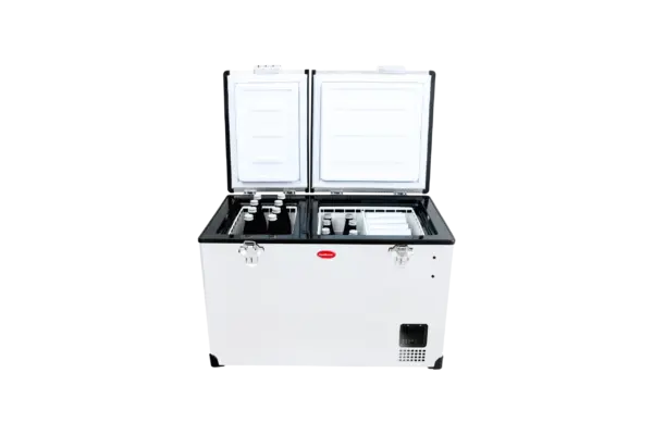 SNOMASTER SMDZ-EX67D 66L DUAL COMPARTMENT S/STEEL FRIDGE Masons