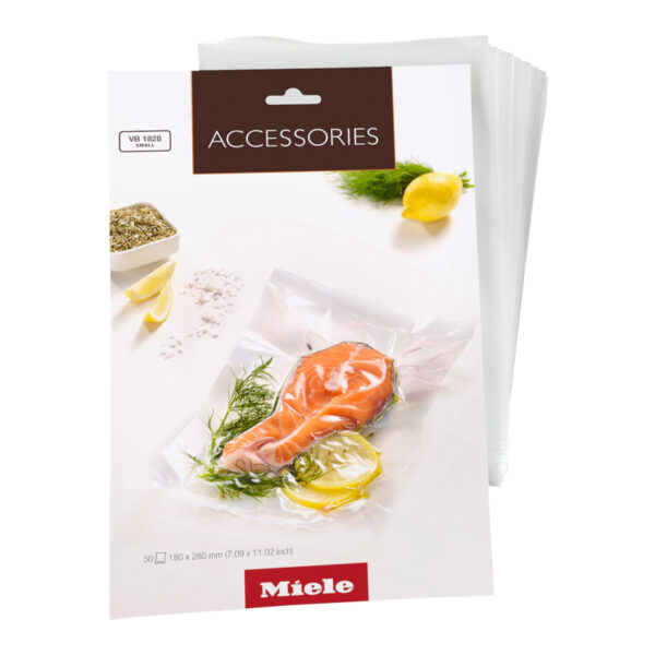 Miele - 50 x Small vacuum sealer bags - 180 x 280mm Masons