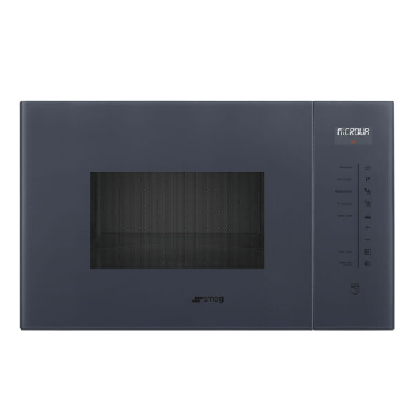 SMEG FMI125G 25L BUILT-IN LINEA MICROWAVE NEPTUNE GREY Masons