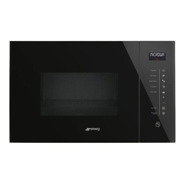 SMEG FMI125N 25L BUILT-IN LINEA MICROWAVE BLACK Masons