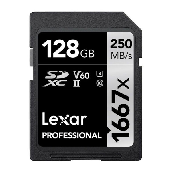 LEXAR MEMLXSD1667P128 128GB SD PRO 1667X Masons