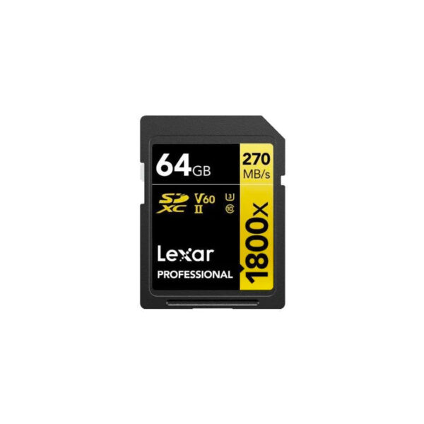 LEXAR MEMLXSD1800P64 64GB SD PRO 1800X Masons