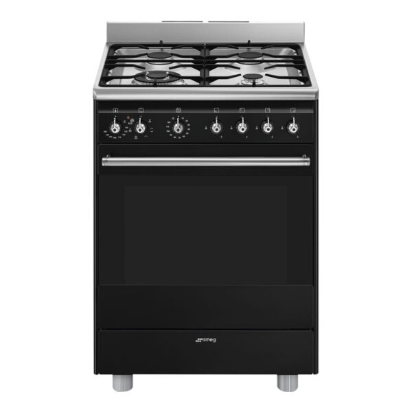 SMEG SSA60MBL2 CONCERTO COOKER 60CM BLACK Masons