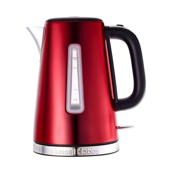 RUSSELL HOBBS 862996 LUNA SOLAR RED KETTLE 1.7LT Masons