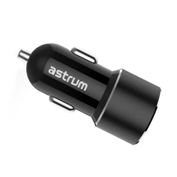 ASTRUM CC340 CAR CHARGER 4.8AMP 2USB BLACK Masons