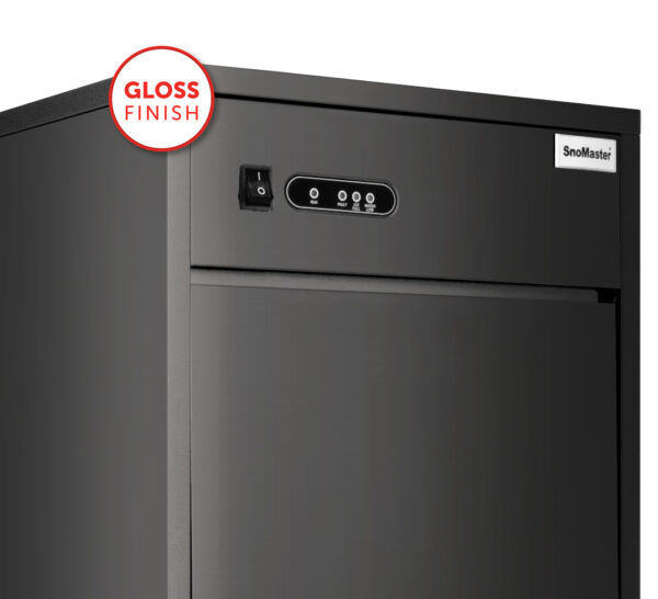 SNOMASTER SM-26B 26KG PLUMBED IN ICE MAKER BLACK - Image 4