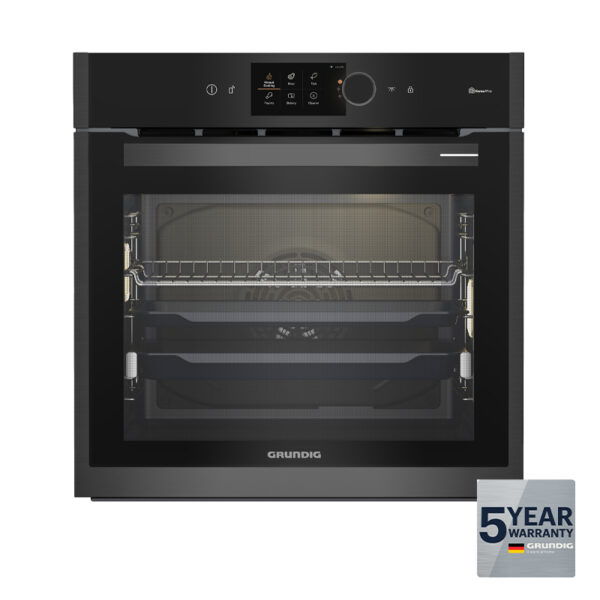 GRUNDIG GEBM19600DXHI 60CM SMARTAEROPRO BI OVEN DARK INOX Masons