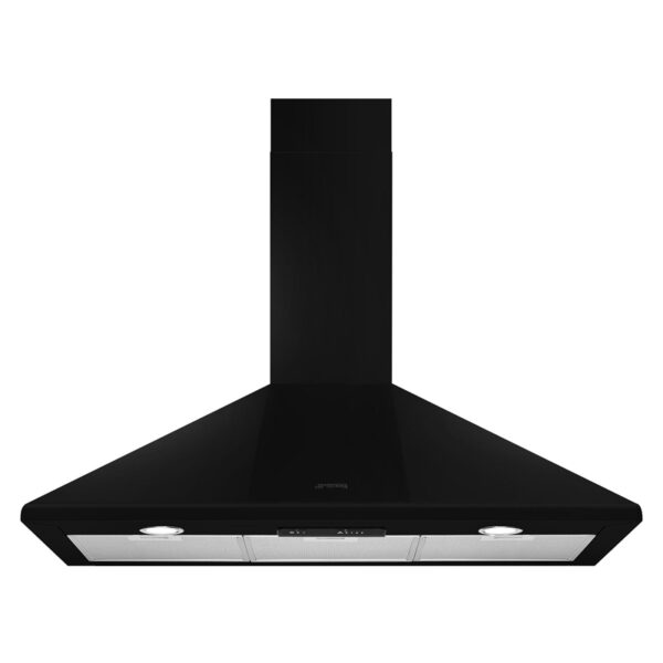 SMEG KSED95BL 90CM COOKER HOOD BLACK