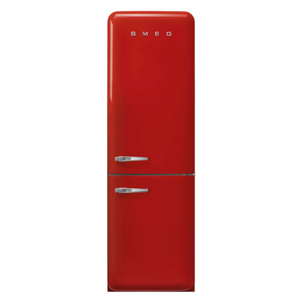 SMEG FAB32RRD5 COMBINED FRIDGE NO FROST RED