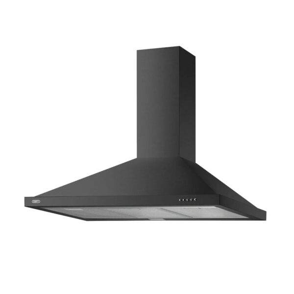 DEFY DCH90CB 90CM CHIMNEY HOOD BLACK Masons