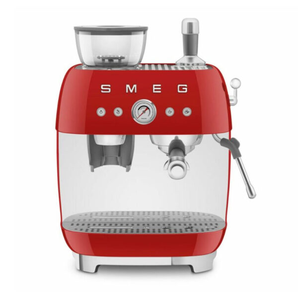 SMEG EGF03RDEU ESPRESSO COFFEE MACHINE WITH GRINDER RED