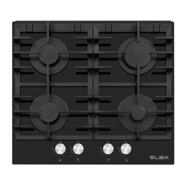 ELBA T65-450G 60CM 4 BURNER GAS ON GLASS HOB Masons