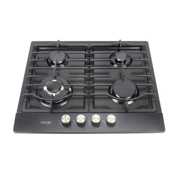 TOTAI TS4BNR-B 4 BURNER GAS HOB BLACK Masons