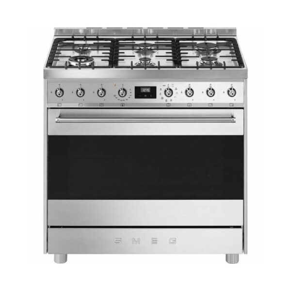 SMEG C9MAXSSA2 SINFONIA COOKER 90CM SILVER Masons