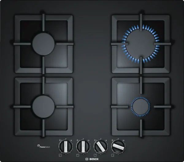 BOSCH PPP6A6B20 60CM GAS ON GLASS HOB Masons