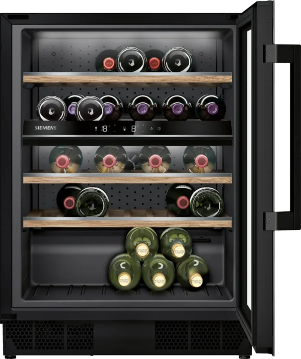 SIEMENS KU21WAHG0 IQ500 WINE COOLER WITH GLASS DOOR