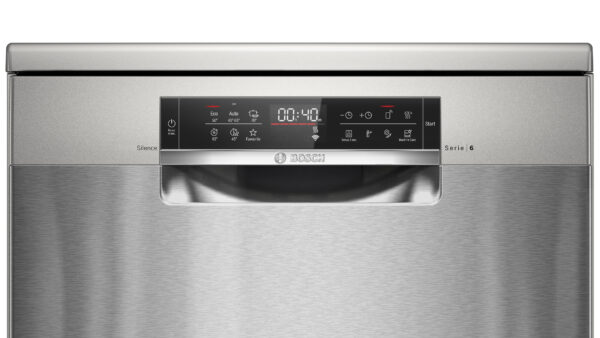 BOSCH SMS6HMI04Z FREESTANDING DISHWASHER SILVER INOX Masons