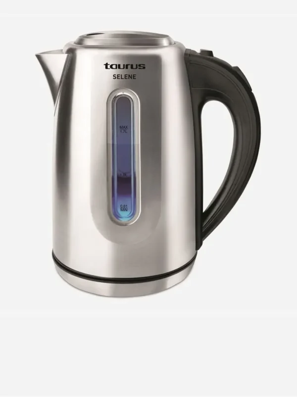 TAURUS 958561 1LTR "SELENE COMPACT" STAINLESS STEEL KETTLE