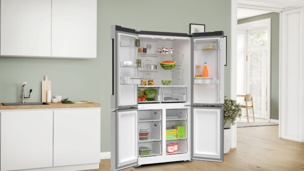 BOSCH KFN96VPEA 605LT FRENCH DOOR FRIDGE - INOX Masons