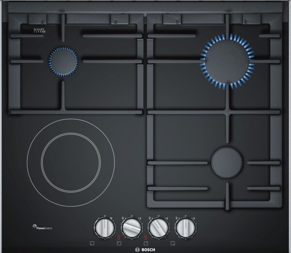 BOSCH PRY6A6D70 4 GAS 1 ELECTRIC HOB Masons