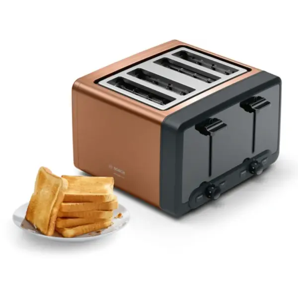 BOSCH TAT4P449GB BRONZE 4 SLICE TOASTER Masons