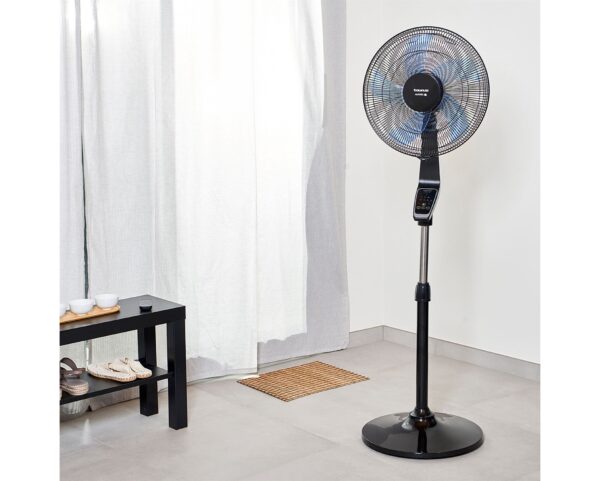 TAURUS 944658 PEDESTAL FAN BLACK 50W - Image 6