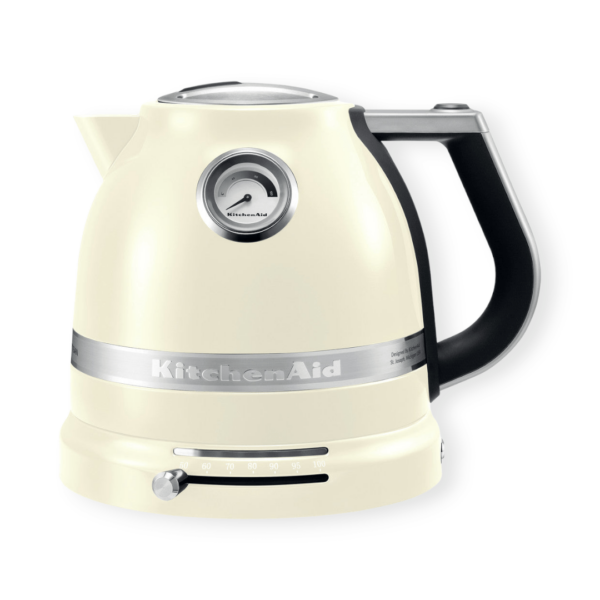 KitcheAid 5KEK1522EAC 1.5L Artisan Kettle Almond Cream Masons