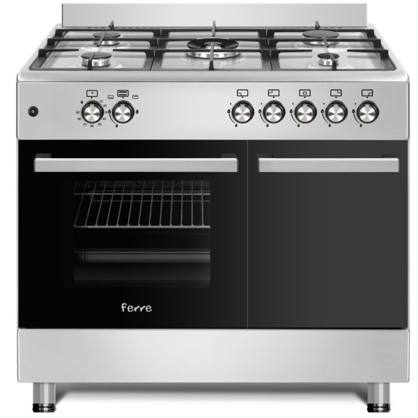 FERRE F9SG50G2.HI 5GAS 90X60 FREESTANDING COOKER STAINLESS