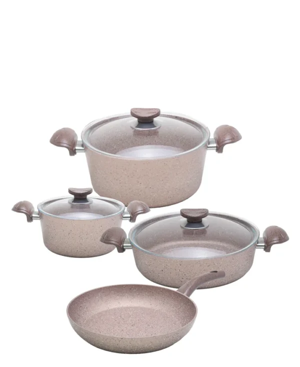 OMS 3105 BEIGE 7PCE POT SET