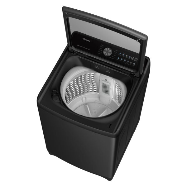 HISENSE WT7T2125BD 21KG BLACK TOP LOADER Masons