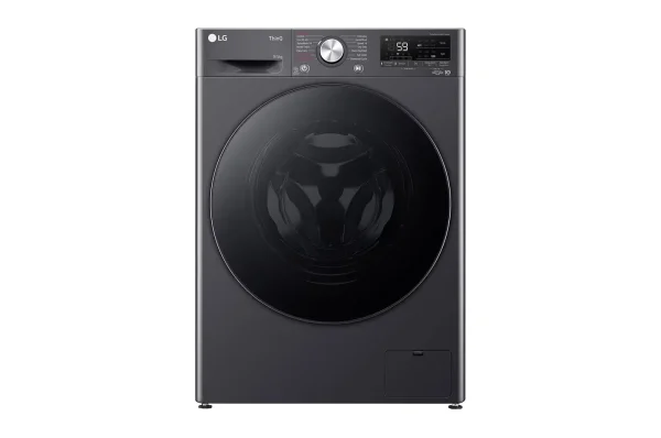 LG F2V5FRPYJ 9/5kg WASHER/DRYER MIDDLE BLACK FRONT LOADER