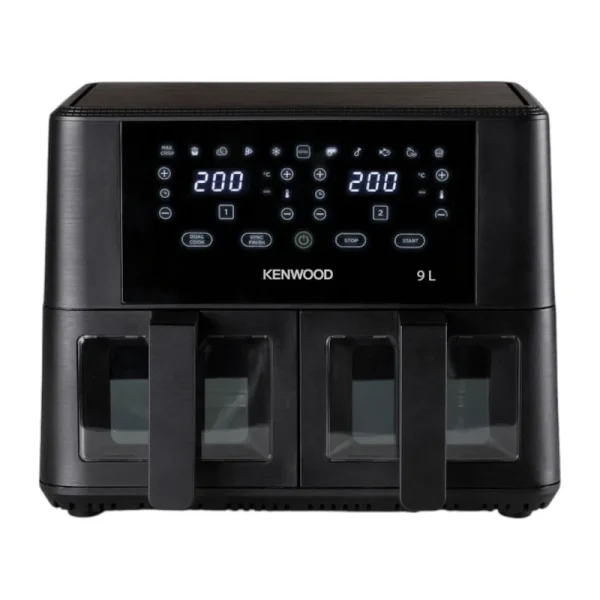 KENWOOD HFG95.000BK DUAL AIRFRYER WITH WINDOW