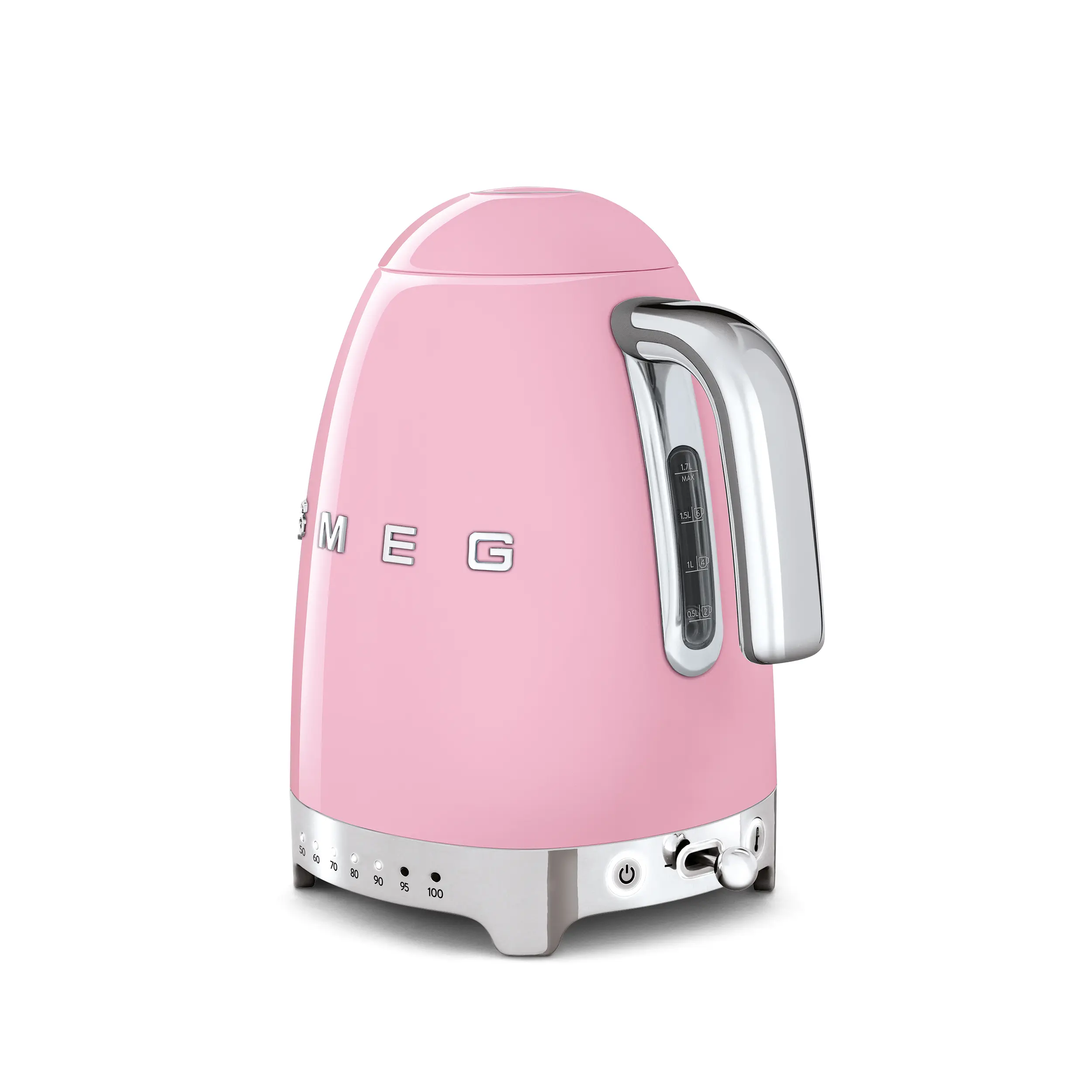 SMEG KLF04PKEU 1.7L PASTEL PINK VARIABLE KETTLE 3 SMEG KLF04PKEU 1.7L PASTEL PINK VARIABLE KETTLE - Image 3