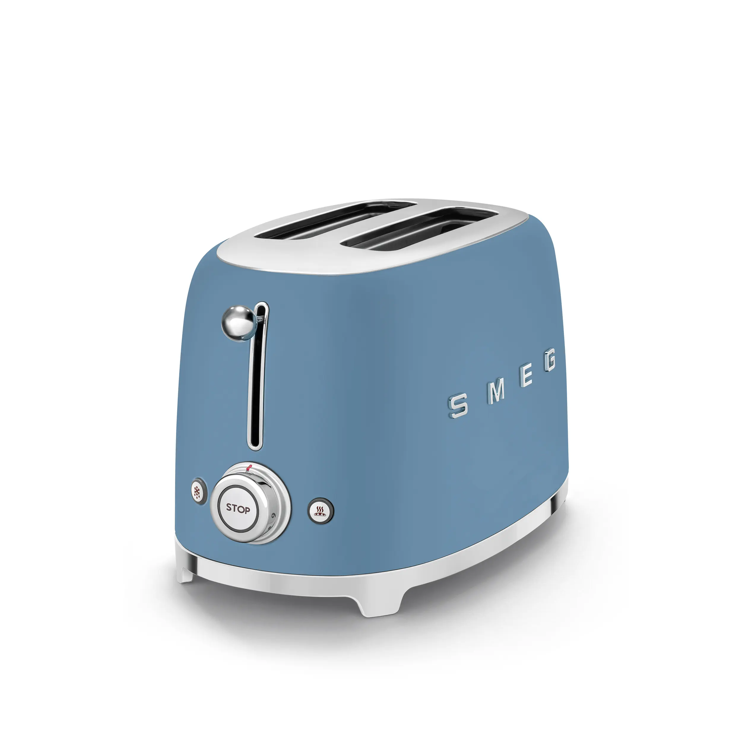 SMEG TSF01SBMEU TOASTER 2X2 STORM BLUE MATT 2 SMEG TSF01SBMEU TOASTER 2X2 STORM BLUE MATT - Image 2