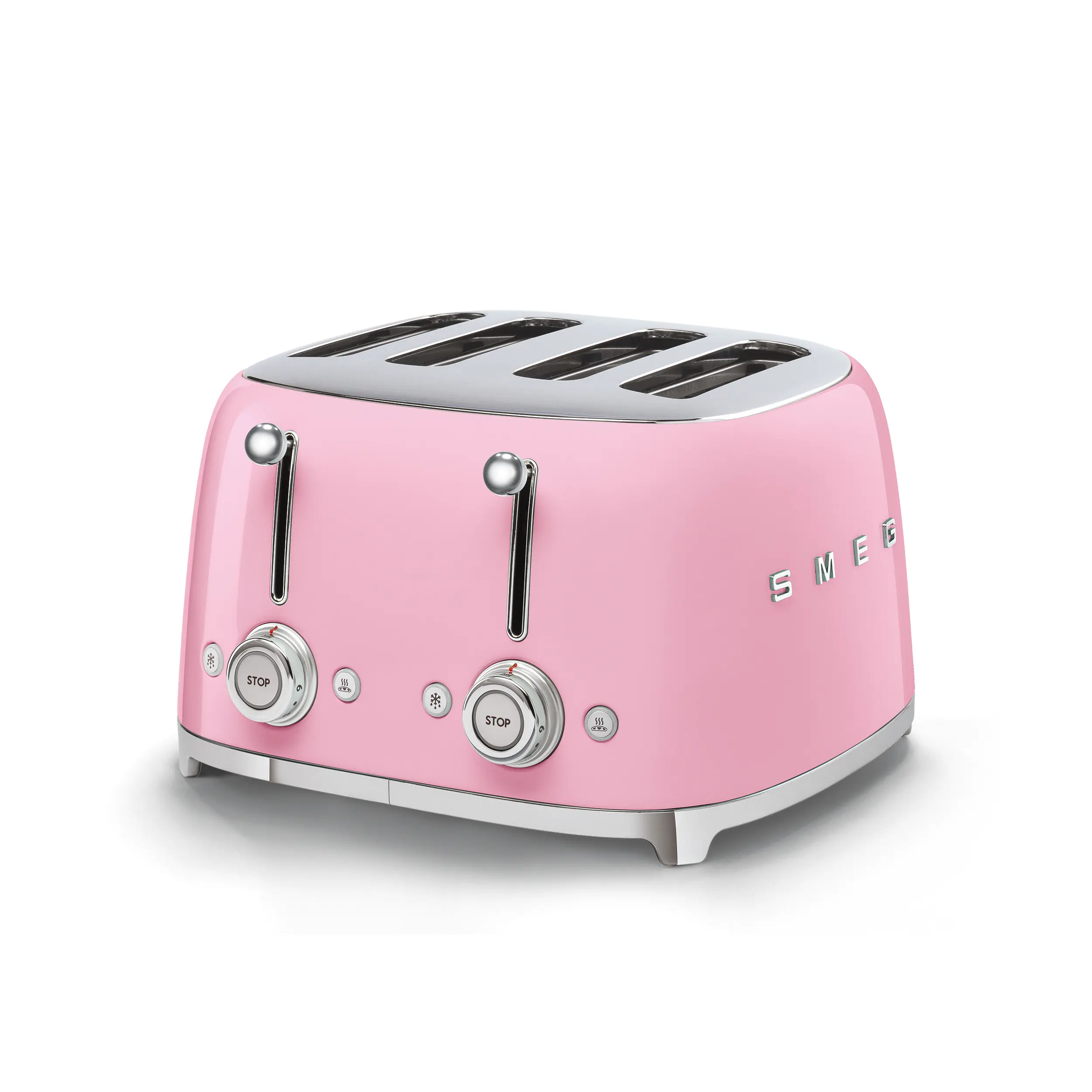 SMEG TSF03PKSA 4 SLOT PINK TOASTER 2 SMEG TSF03PKSA 4 SLOT PINK TOASTER - Image 2