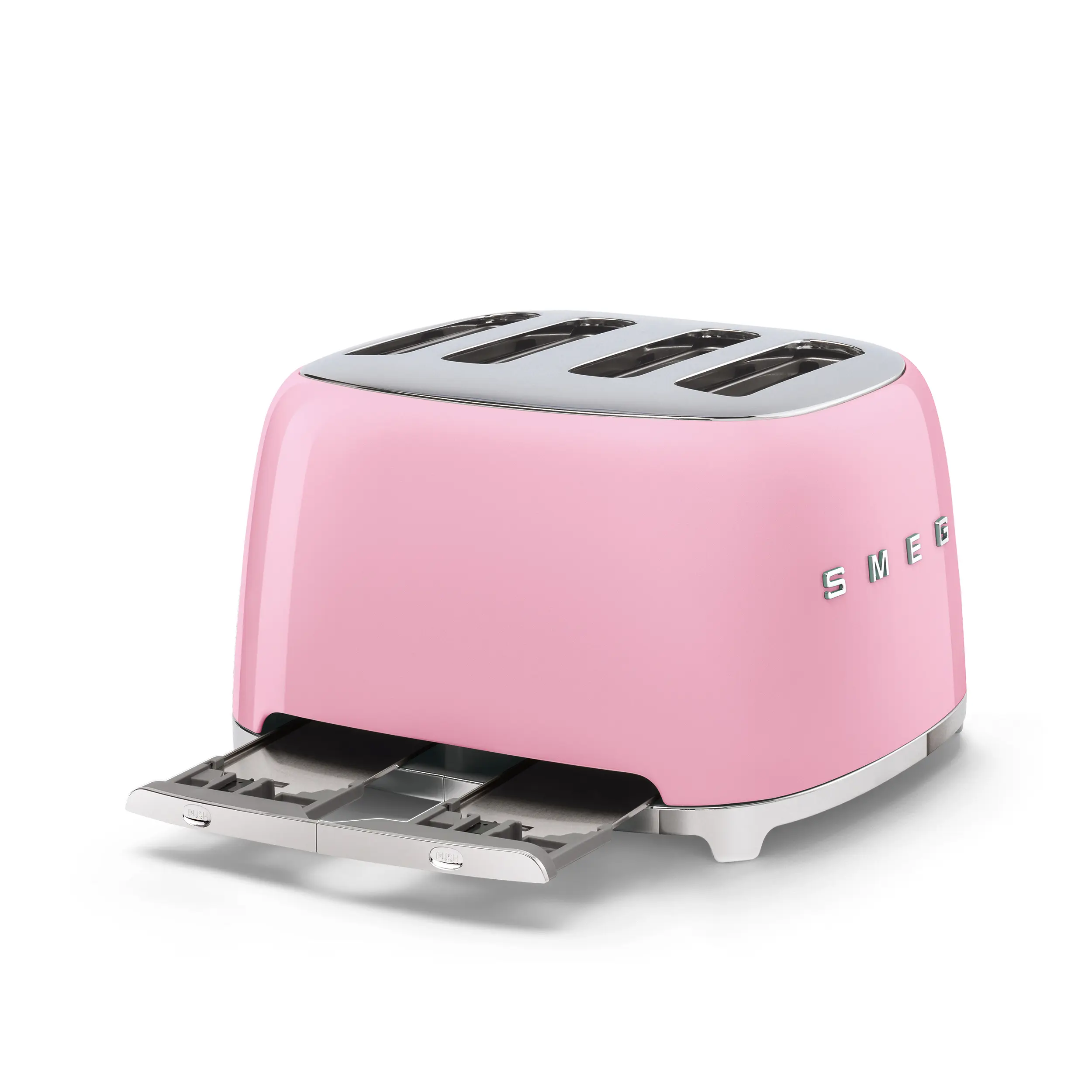 SMEG TSF03PKSA 4 SLOT PINK TOASTER 4 SMEG TSF03PKSA 4 SLOT PINK TOASTER - Image 4
