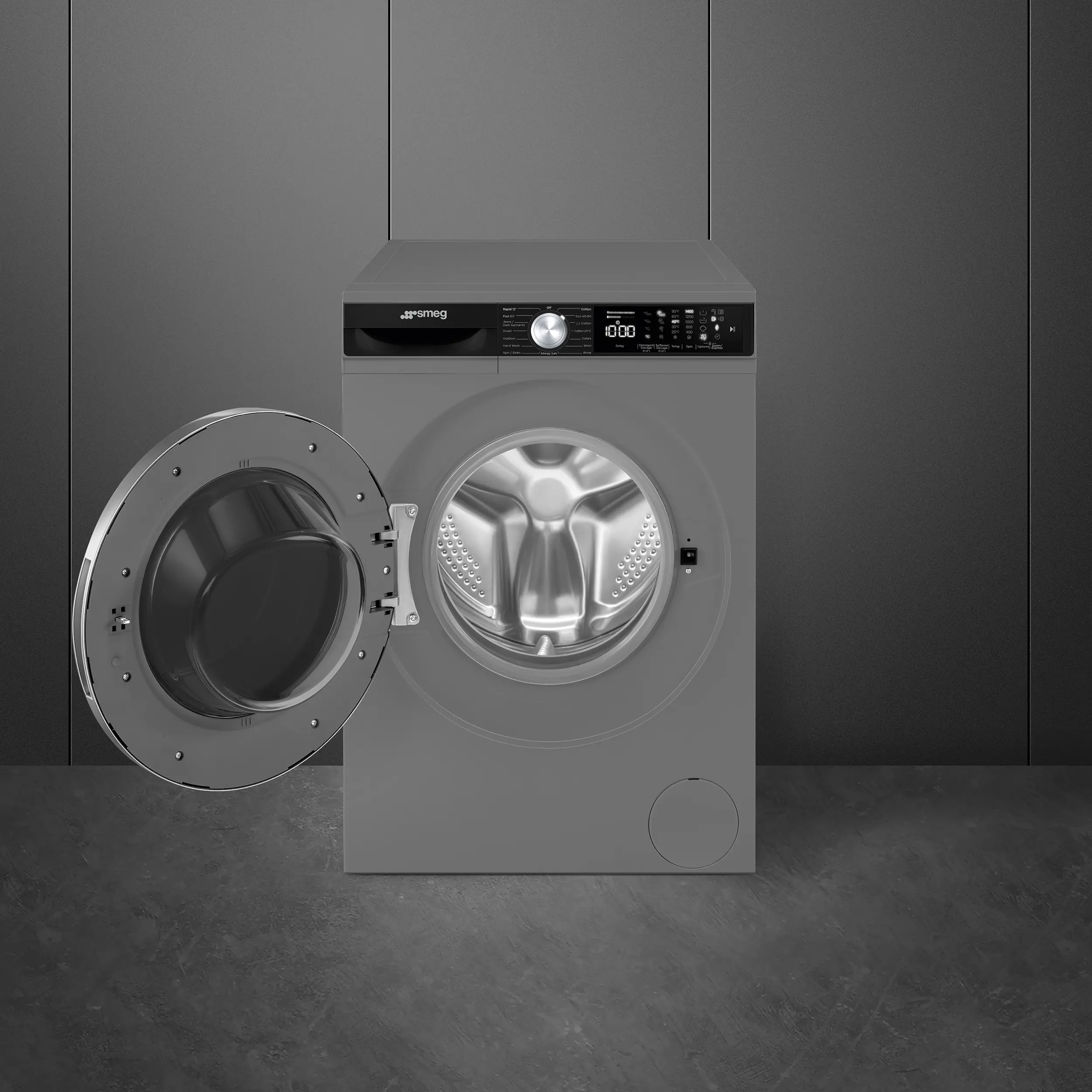 SMEG WM3T04XSA 10KG Free-standing washing machine 3 SMEG WM3T04XSA 10KG Free-standing washing machine - Image 3