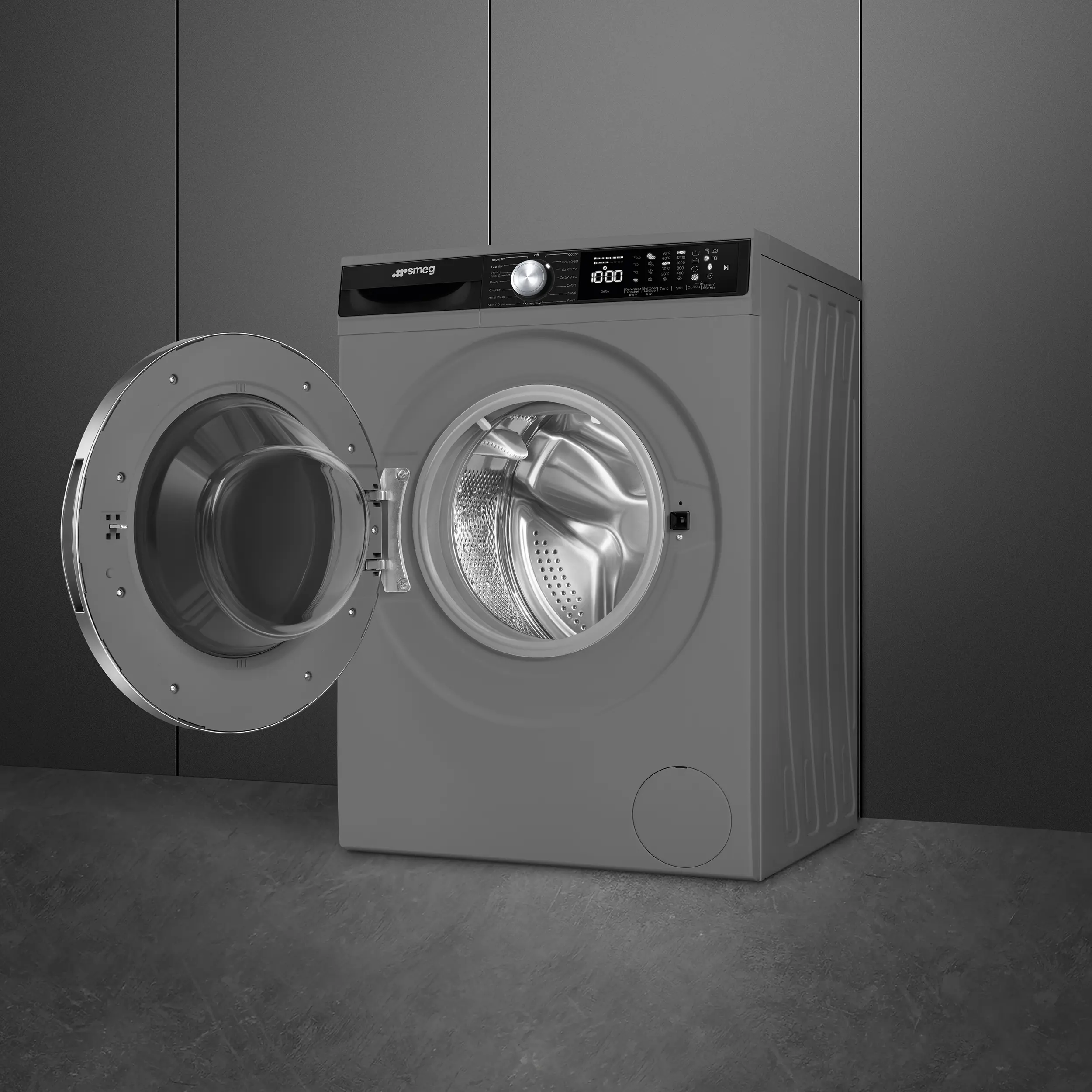 SMEG WM3T04XSA 10KG Free-standing washing machine 4 SMEG WM3T04XSA 10KG Free-standing washing machine - Image 4