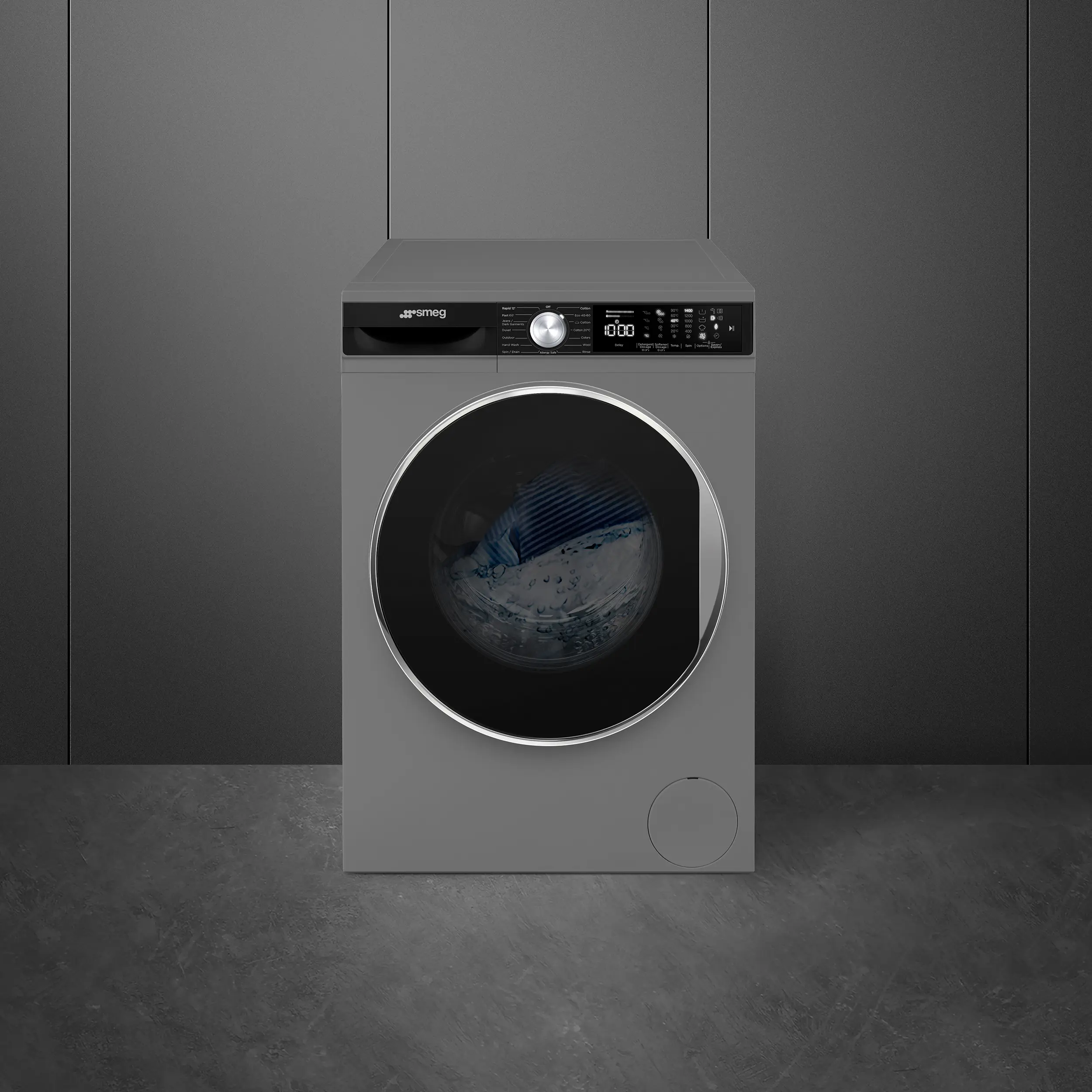 SMEG WM3T04XSA 10KG Free-standing washing machine 6 SMEG WM3T04XSA 10KG Free-standing washing machine - Image 6