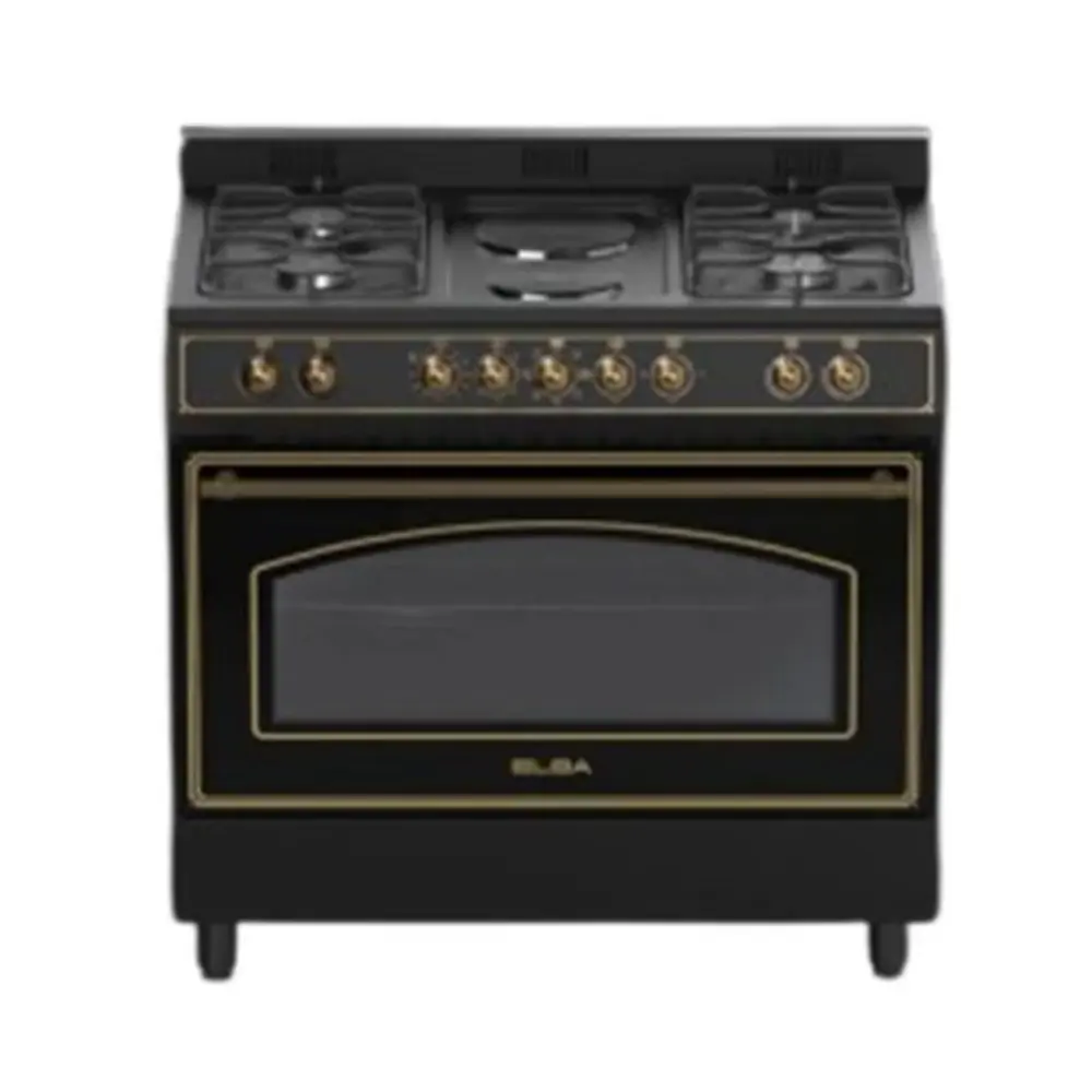 ELBA 9S4EX737KB 90CM 4 GAS BURNER STOVE