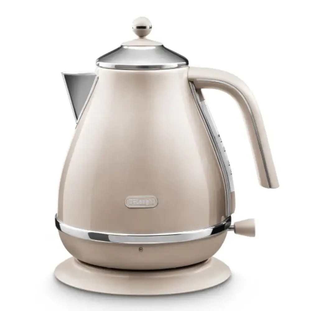 DELONGHI ICONA METALICS 1.7LT KETTLE - IRIDESCENT BEIGE 1 DELONGHI ICONA METALICS 1.7LT KETTLE - IRIDESCENT BEIGE