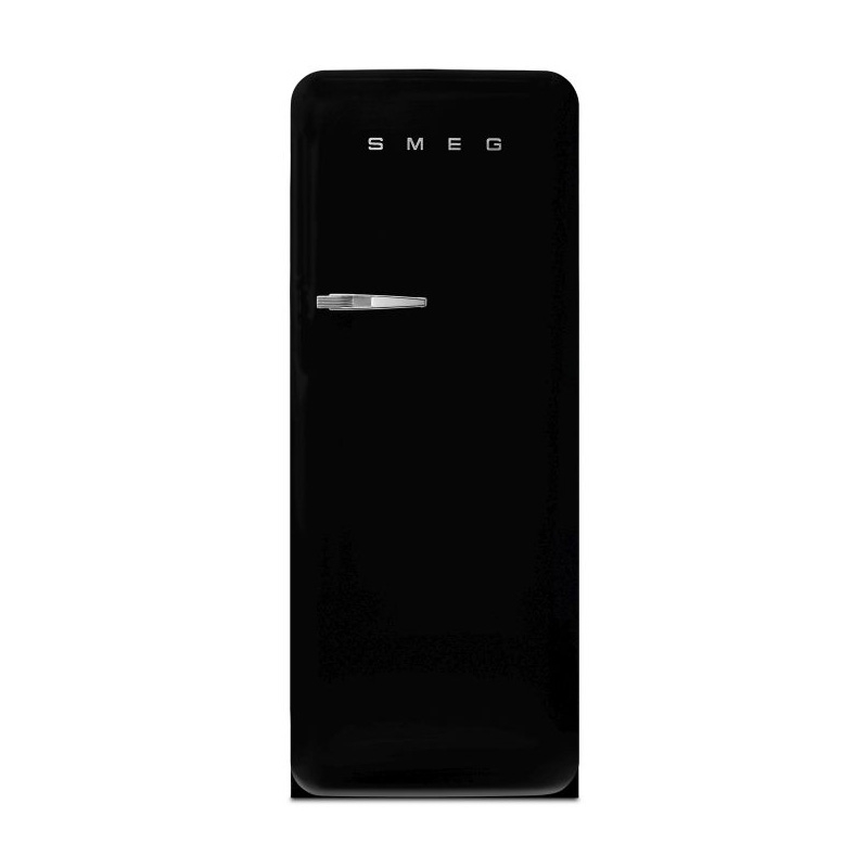 SMEG FAB28RDBLM6 RETRO FULL FRIDGE MATT BLACK RIGHT HINGE 1 SMEG FAB28RDBLM6 RETRO FULL FRIDGE MATT BLACK RIGHT HINGE