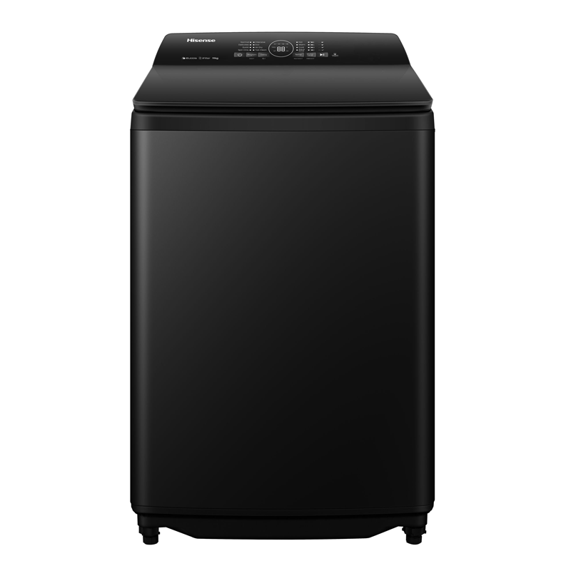 HISENSE WT3I1923UB 19KG BLACK TOP LOADER 1 HISENSE WT3I1923UB 19KG BLACK TOP LOADER